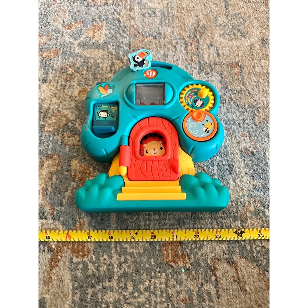 Fisher-Price Animal Friends Discovery Treehouse Baby Toddler Activity Toy - Picture 2 of 4